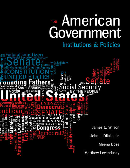 American Government Institutions And Policies 15th Edition Cengage