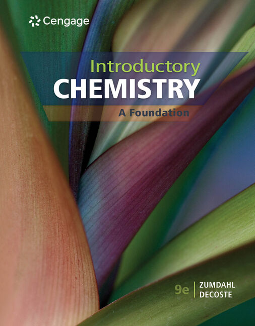 Introductory Chemistry A Foundation 9th Edition Cengage