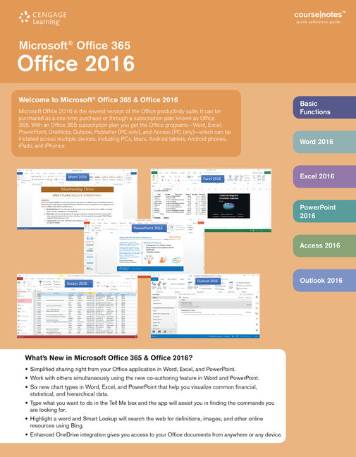 microsoft office 2016 course pdf