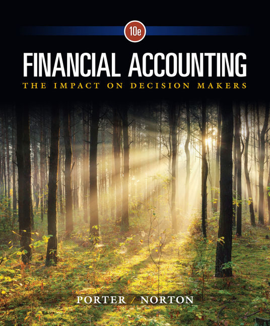 Financial Accounting, 10th Edition 9781305654174 Cengage