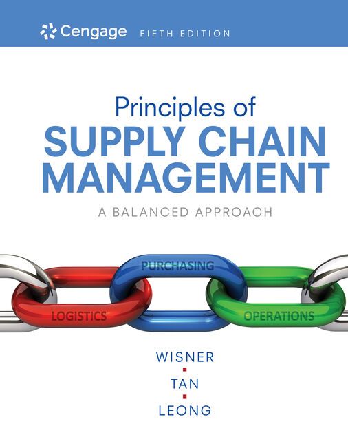 Principles Of Supply Chain Management A Balanced Approach 5th Edition Cengage