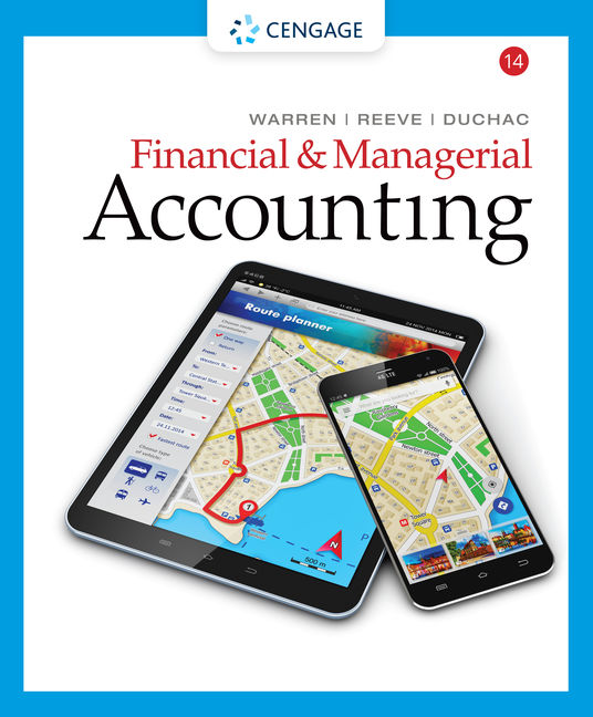 Financial Managerial Accounting 14th Edition Cengage