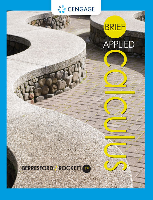Brief Applied Calculus, 7th Edition - 9781305085329 - Cengage
