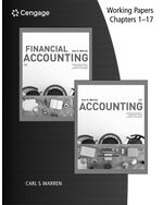 Financial Accounting 16th Edition Cengage
