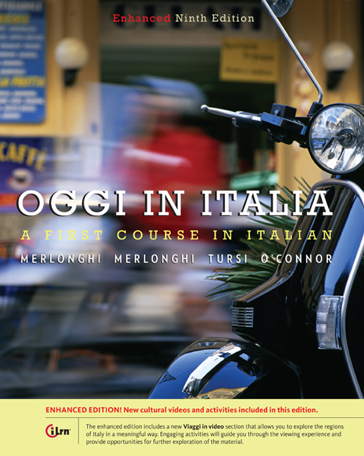 Oggi In Italia, Enhanced, 9th Edition 9781285874401 Cengage