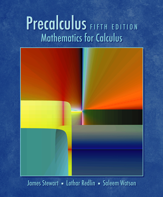 Precalculus mathematics for calculus 5th edition cengage