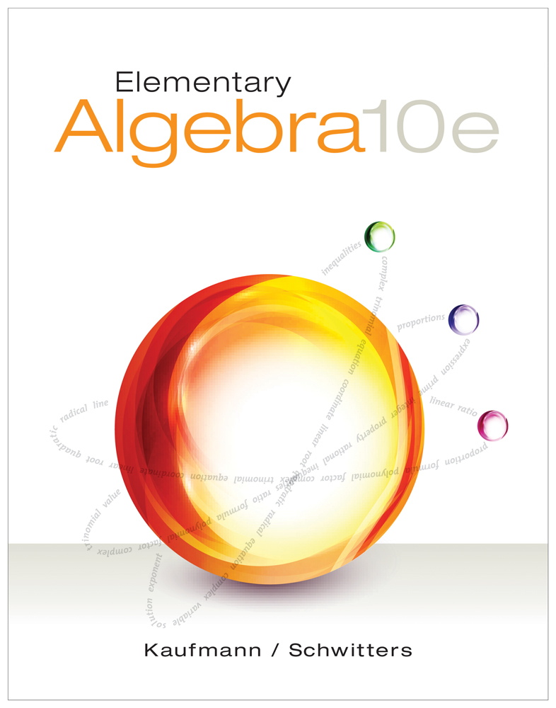 Elementary Algebra 10th Edition Cengage