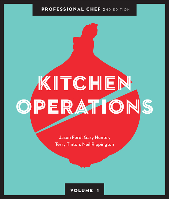 Product cover for Professional Chef: Kitchen Operations 2nd Edition by Jason Ford/Gary Hunter/Terry Tinton/Neil Rippington