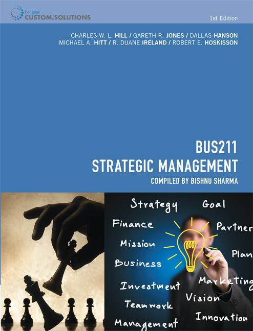 Product cover for CP0939: BUS211 Strategic Management 1st Edition 