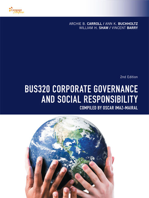 Product cover for CP0987 - BUS320 Corporate Governance and Social Responsibility 2nd Edition 