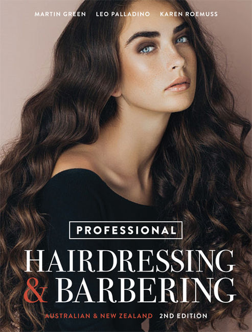 Product cover for Professional Hairdressing & Barbering: Australian and New Zealand Edition 2nd Edition by Karen Roemuss/Martin Green/Leo Palladino