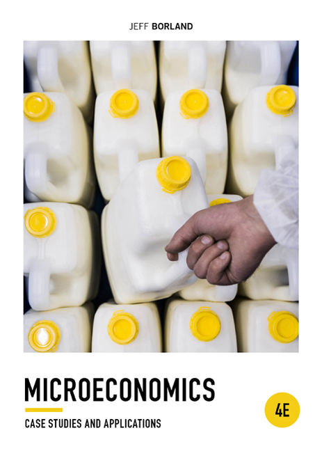 Product cover for Microeconomics: Case Studies and Applications 4th Edition by Jeff Borland