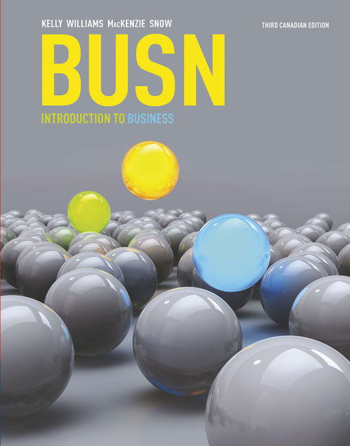 BUSN, 3rd Edition - 9780176570347 - Cengage