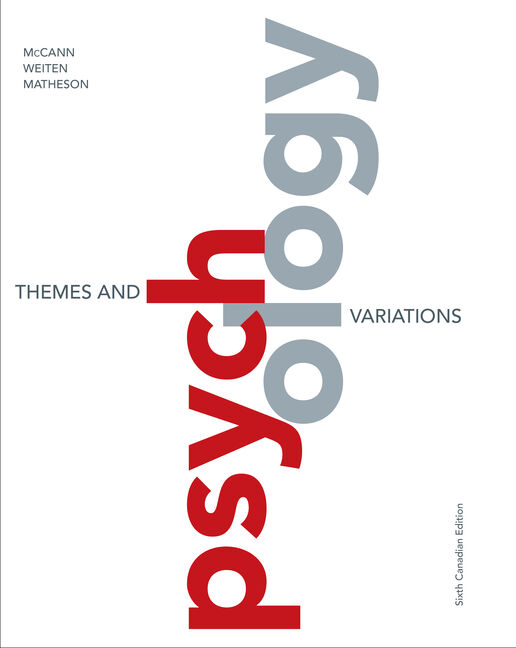 Amazon.com: Psychology: Themes and Variations, 8th Edition