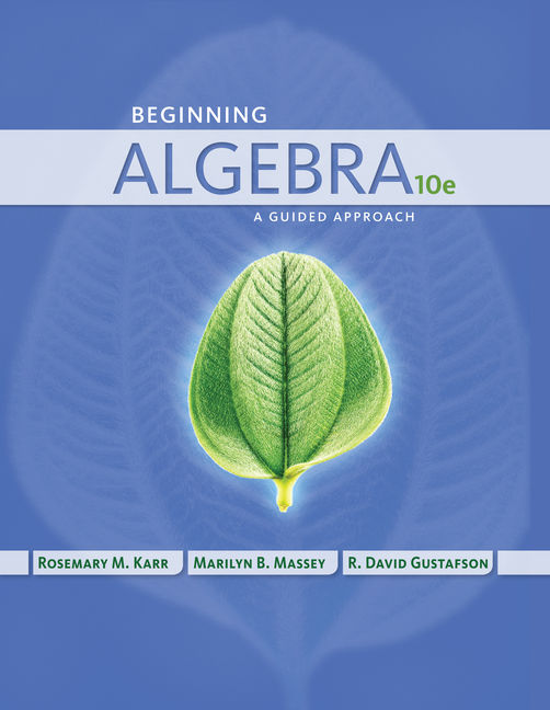 Ebook Student Workbook Beginning Algebra A Guided Approach