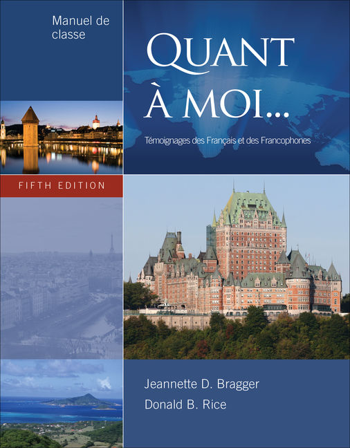 Product cover for eBook Manuel de préparation: Quant à moi 5th Edition by Jeannette D. Bragger/Donald B. Rice