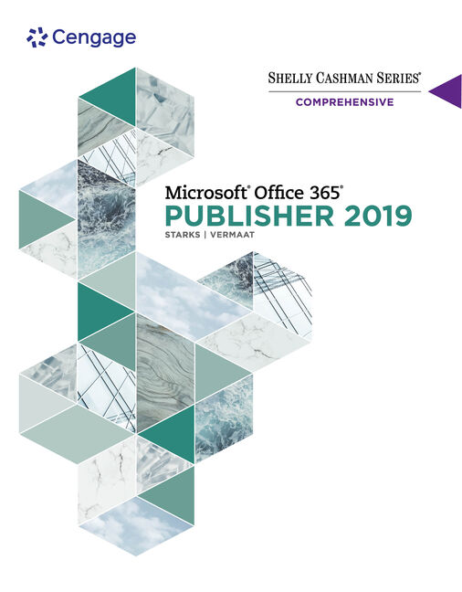 Product cover for Shelly Cashman SeriesÂ® MicrosoftÂ® Office 365Â® & Publisher 2019Â® Comprehensive 1st Edition by Joy L. Starks/Misty E. Vermaat