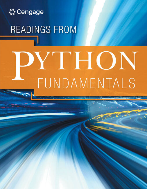 Product cover for MindTap for Cengage's Python Fundamentals, 1 term Instant Access 1st Edition by Cengage