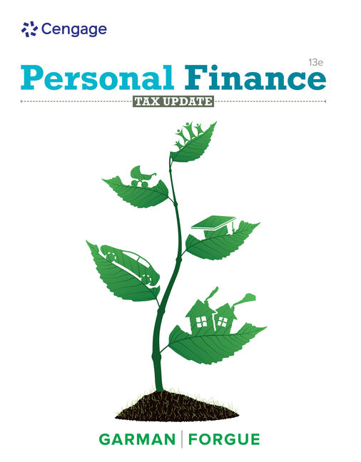 Product cover for Personal Finance Tax Update 13th Edition by E. Thomas Garman/Raymond E. Forgue
