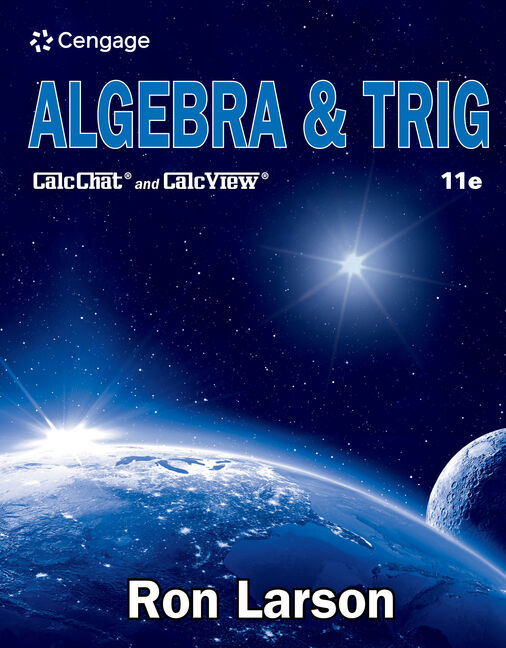 Algebra & Trig, 11th Edition - 9780357452080 - Cengage