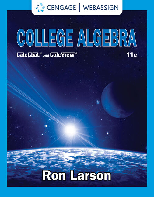 COLLEGE ALGEBRA 11e Ron Larson英語版 数学 教科書 WebAssign for Larson's College Algebra, Single-Term Instant Access