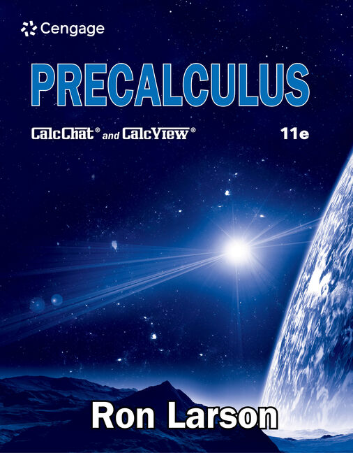 Product cover for Precalculus 11th Edition by Ron Larson