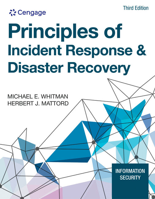 Product cover for Principles of Incident Response & Disaster Recovery 3rd Edition by Michael E. Whitman/Herbert J. Mattord