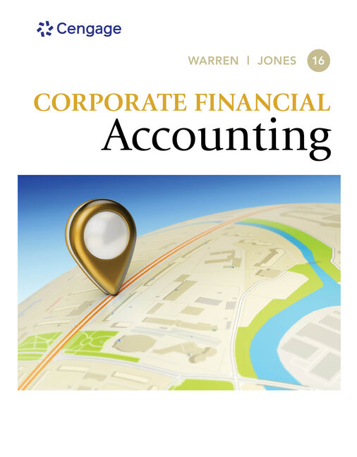 CNOWv2 for Warren/Jones' Corporate Financial Accounting, 1