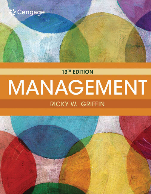 Product cover for Management 13th Edition by Ricky W. Griffin