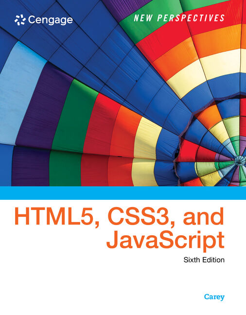 eTextbook: New Perspectives on HTML5, CSS3, and JavaScript, 6th