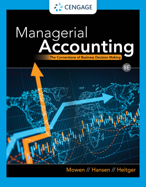 超激安 Managerial Accounting: The Cornerstone of Business Decision ビジネス・経済