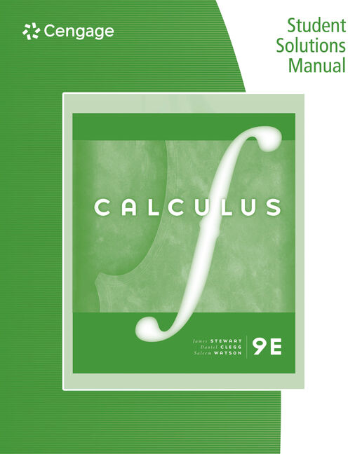 eBook: Student Solutions Manual, Chapters 12-16 for Stewart