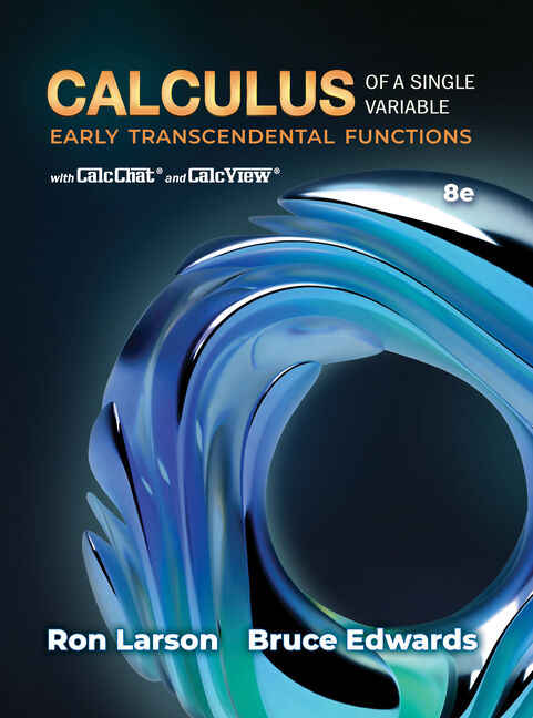 Product cover for Calculus of a Single Variable: Early Transcendental Functions 8th Edition by Ron Larson/Bruce H. Edwards