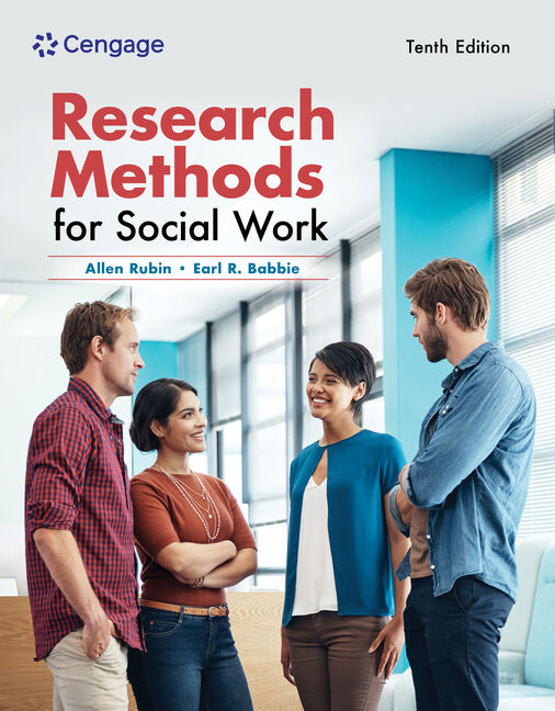 Product cover for Research Methods for Social Work 10th Edition by Allen Rubin/Earl R. Babbie