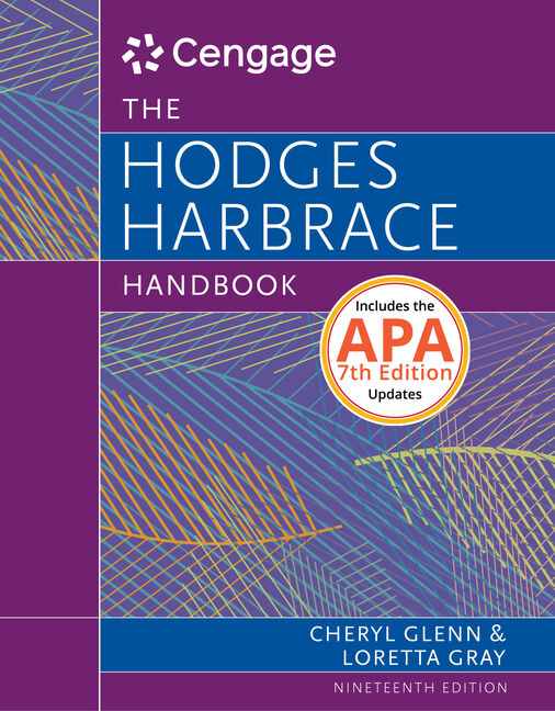 Hodge's Harbrace Handbook (w/ APA7E Updates & MLA9E Update Card