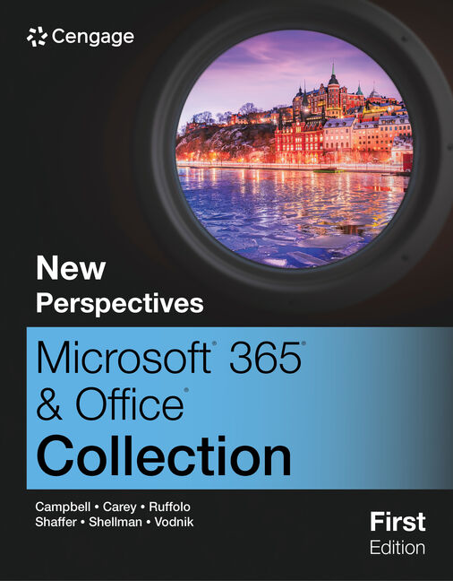 Product cover for MindTap for Campbell/Carey/Shaffer/Shellman's The New Perspectives Collection, Microsoft® 365® & Office®, 1 term Instant Access 1st Edition by Jennifer Campbell/Patrick Carey/Ann Shaffer/Mark Shellman