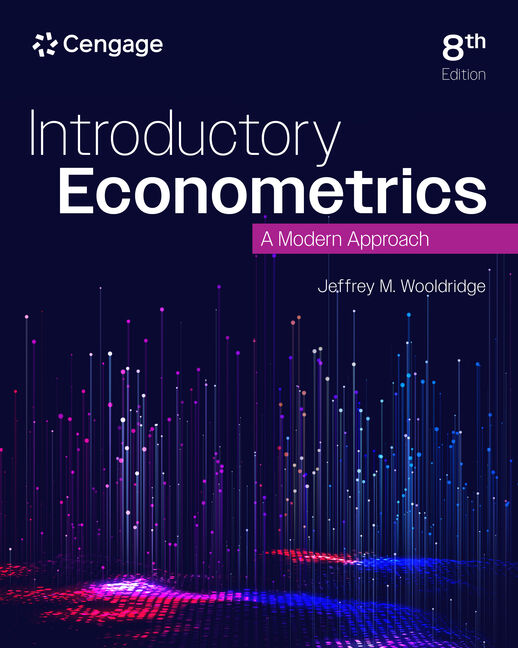 Product cover for MindTap for Wooldridge's Introductory Econometrics:  A Modern Approach, 1 term Instant Access 8th Edition by Jeffrey M. Wooldridge