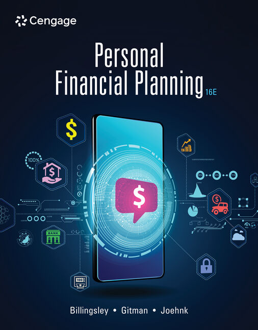 Product cover for eTextbook: Personal Financial Planning 16th Edition by Randy Billingsley/Lawrence Gitman/Michael Joehnk