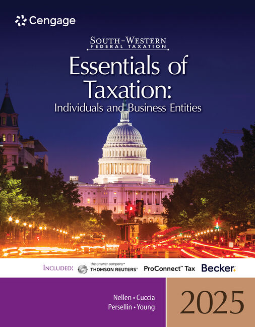 South-Western Federal Taxation 2025: Essentials of Taxation