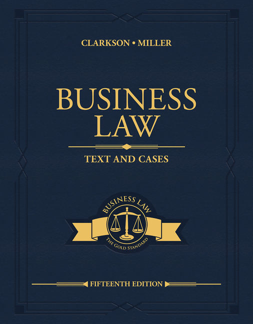eTextbook: Business Law: Text and Cases, 15th Edition