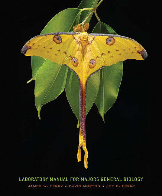 Lab Manual For Majors General Biology 9780495115052 Cengage