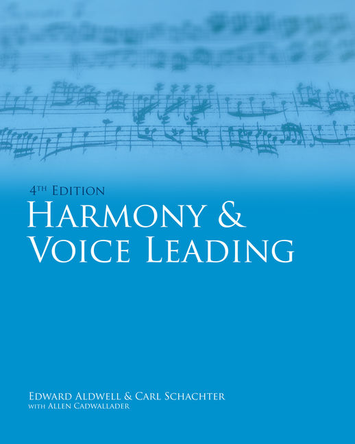 Harmony And Voice Leading 9780495189756 Cengage