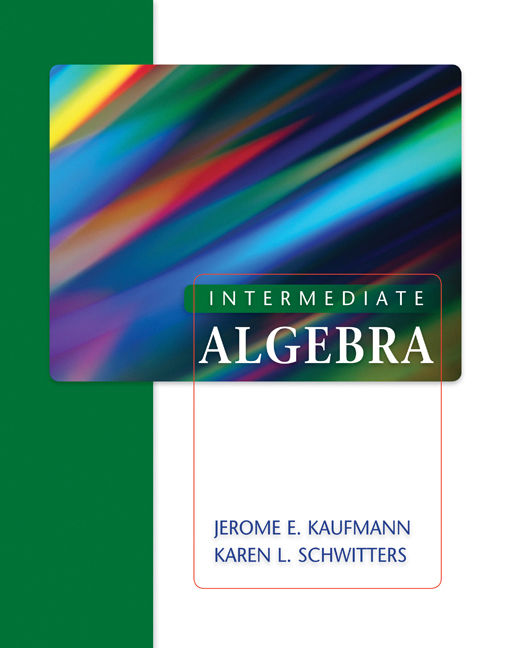 Algebra For College Students 9780538733540 Cengage