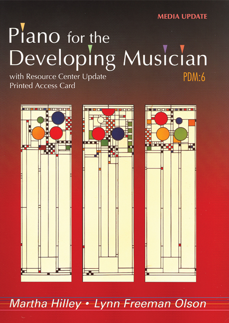 Piano for the Developing Musician, Update - Product Details