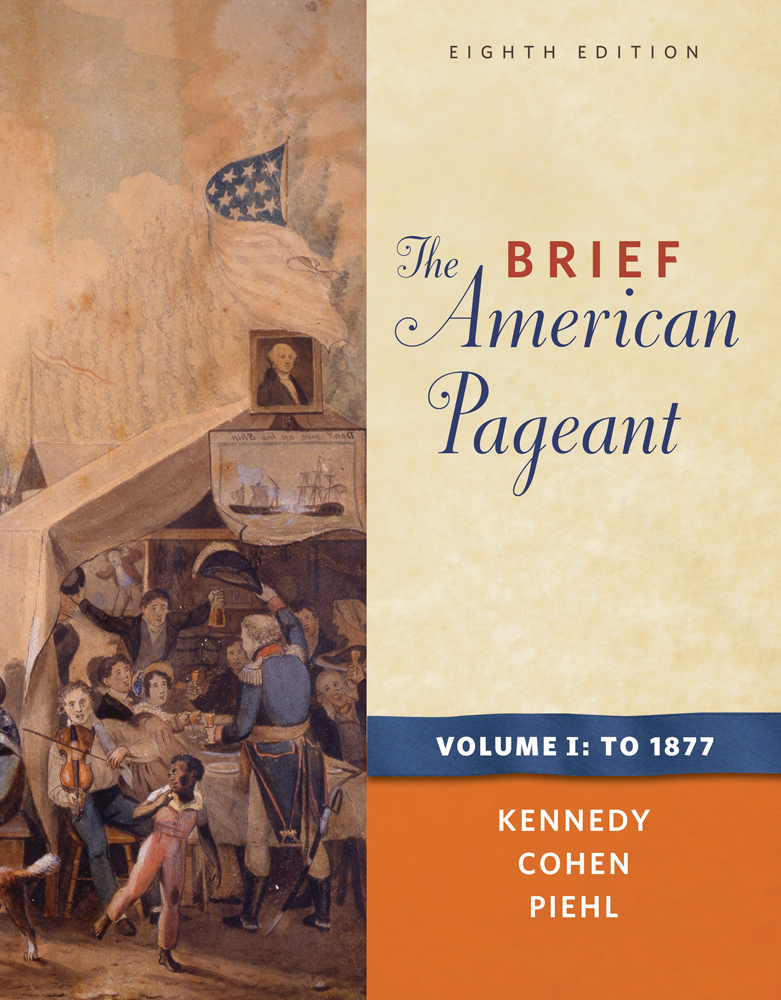 The Brief American Pageant 9780495915355 Cengage