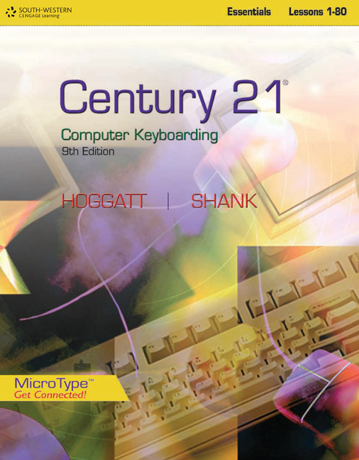 Century 21™ Computer Keyboarding, Lessons 180 9780538449106 Cengage