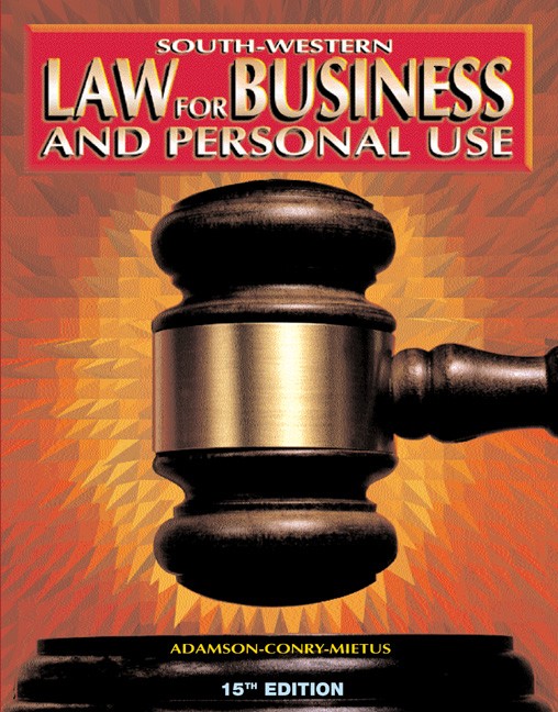 Law For Business And Personal Use Copyright Update 19e