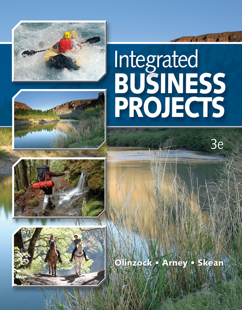 Product cover for Integrated Business Projects 3rd Edition by Anthony A. Olinzock/Janna Arney/Wylma Skean