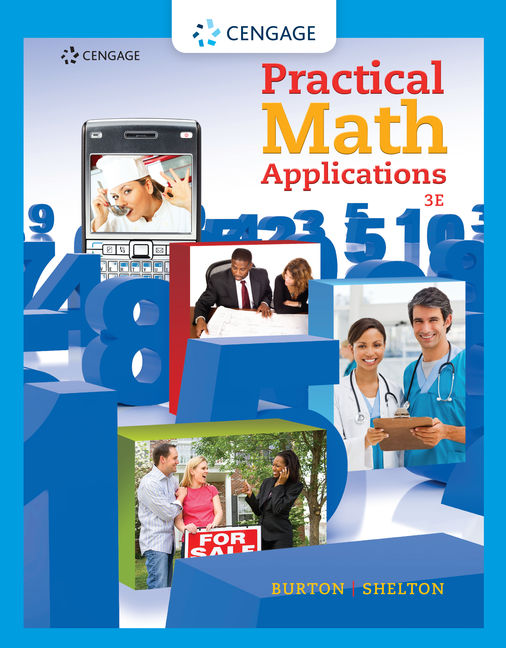 Product cover for Practical Math Applications 3rd Edition by Sharon Burton/Nelda Shelton