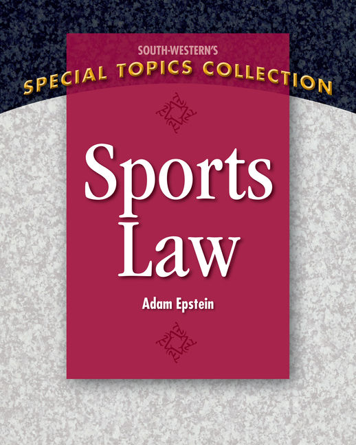 Sports Law 9781111971663 Cengage